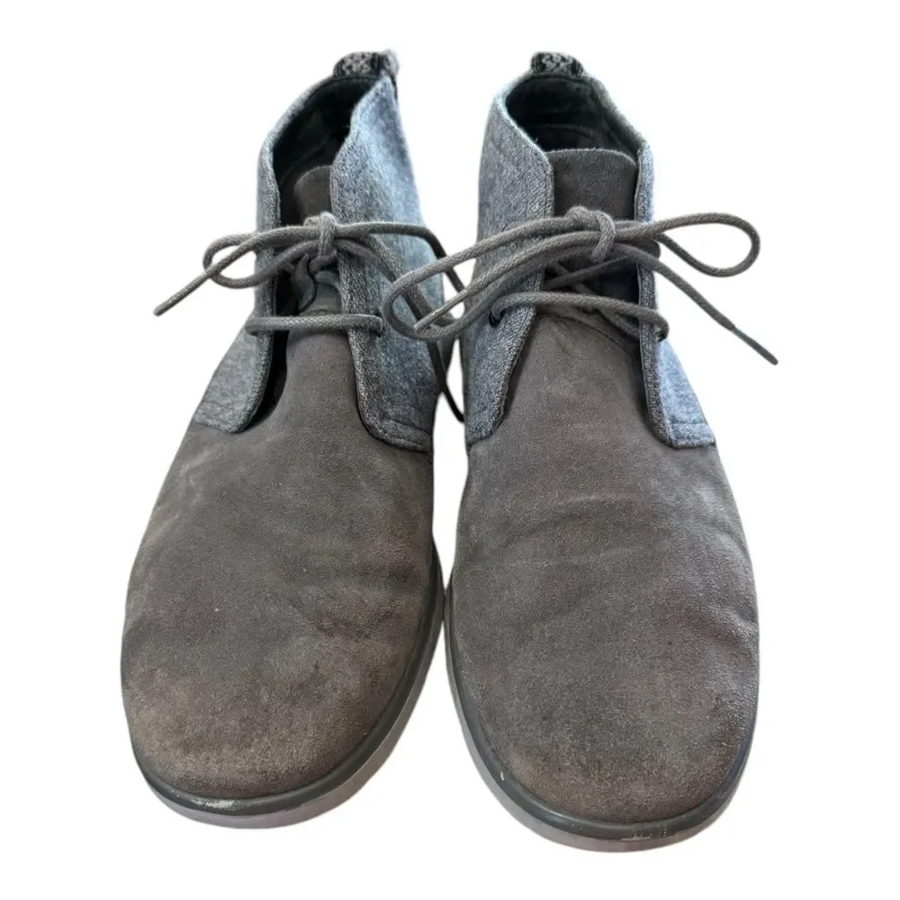UGG Freamon Men's Gray Suede Wool Chukka Boots 9.5
